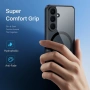 DUX DUCIS Samsung Galaxy S26 FE Калъф - Магнитен, PC+TPU, Прозрачен гръб, Черна рамка, снимка 4