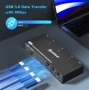 8K 60Hz KVM превключвател за 2 монитора и 3 компютъра Displayport и HDMI 4K 144Hz,KCEVE KVM302DH, снимка 12