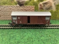 Вагон товарен 2-осен Роко HO 1:87 влак ЖП модел кутия, снимка 2