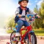 Детски велосипед Paw Patrol 16” – със спомагателни колела, спирачки и бутилка за вода, снимка 10