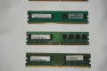 Лот от 28 броя RAM ПАМЕТ DDR2 512MB/DDR3 2GB/1GB Тествана и Работеща за Настолен Компютър, снимка 3