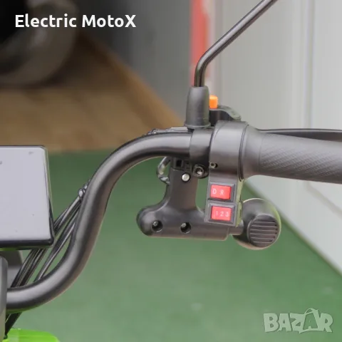 Двуместна електрическа триколка  Pudding 1800W-48V-20Ah GREEN, снимка 7 - Мотоциклети и мототехника - 55372234