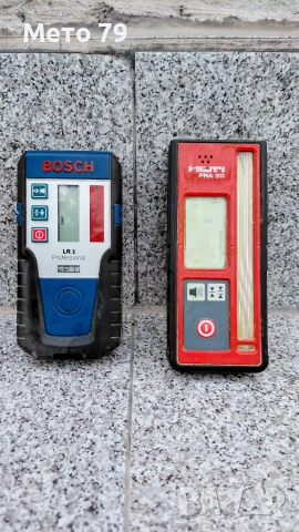 Hilti PRA 20 Приемник за ротационен лазер и Bosch LR 1