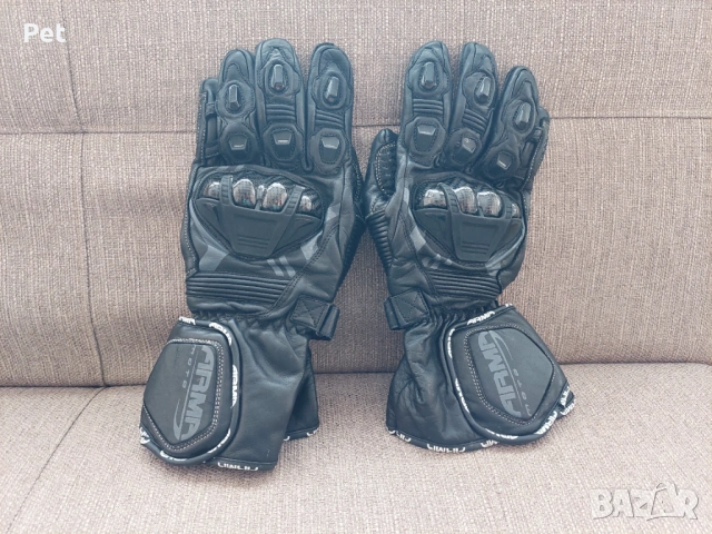 Ръкавици за мотор с удължен протектор на китката