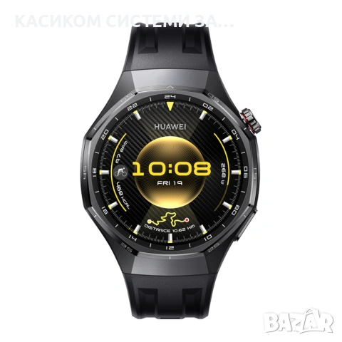 Huawei Watch GT6 Pro Pro Black ATM-B29F Black Fluoroelastomer Strap 46 MM, GPS, ПУЛСОМЕР, SPO2, снимка 4 - Смарт часовници - 54993264
