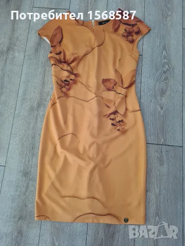 Рокля цвят горчица на Nelita 2XL
