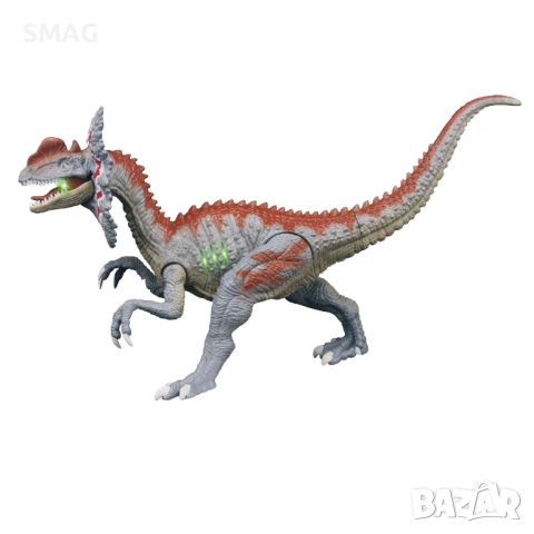 Динозавър Dilophosaurus със звук и светлина 35 см_1258462