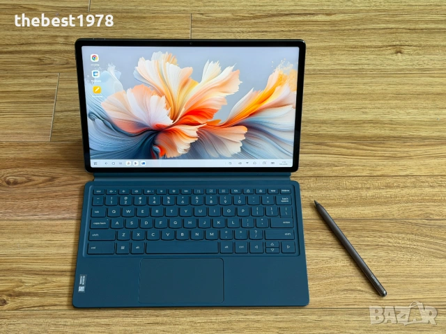 3к 144hZ Lenovo Yoga Tab Plus Blue`Snapdragon 8 Gen 3/16GB RAM/256GB SSD/Батерия 100%/62 Цикъла