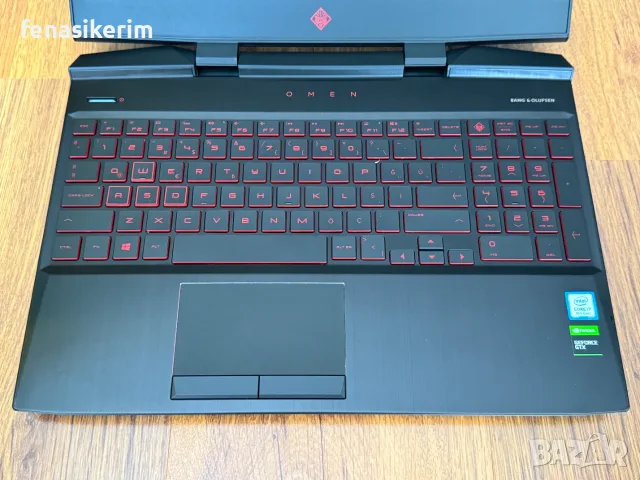 15.6' Full HD Core i7-9750H HP Omen 16GB DDR4/256GB NVMe/Подсветка/Nvidia GTX 1660 Ti 6GB DDR6, снимка 11 - Лаптопи за игри - 55539746