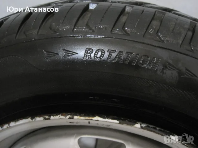 Гума с джанта 165 R14, снимка 2 - Гуми и джанти - 55439803