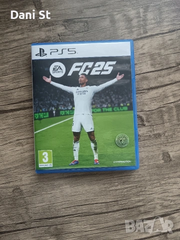 Продавам FC25 почти не съм играл. 