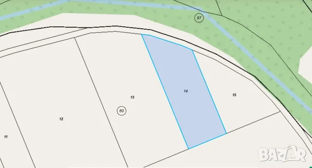Продавам 1 Декар земеделска земя в село Загоре до реката, област Стара Загора