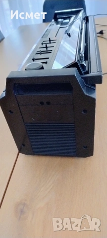Hitachi TRK-3D8E ретро касетофон / boombox – 80-те (Japan vintage), снимка 7 - Радиокасетофони, транзистори - 54721807