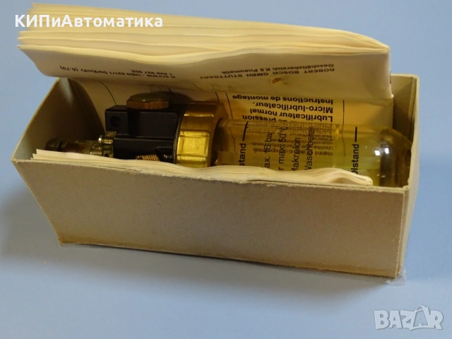 омаслител Bosch 0821301010 Pn-16Bar micro fog lubricator, снимка 10 - Резервни части за машини - 54508415
