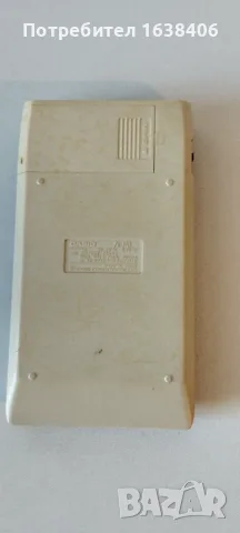 Ретро калкулатор Casio fx-140 (1978 г.) със зелен VFD дисплей – Made in Japan, снимка 2 - Друга електроника - 55362394