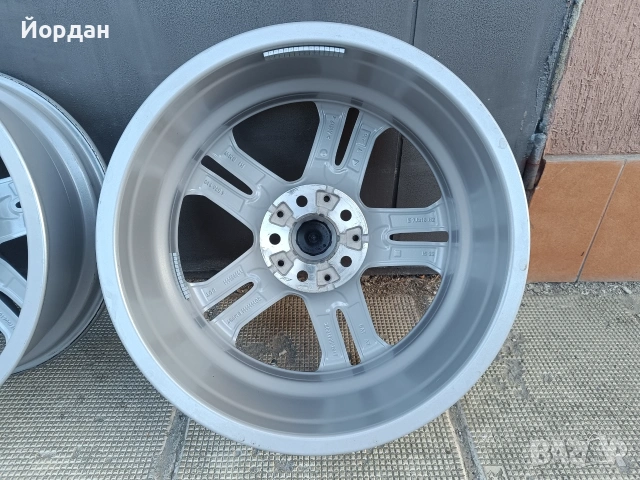 	Оригинални джанти 18 ' цола 5x112 БМВ/ BMW Х3 Х4 G01 G02 + сензори, снимка 16 - Гуми и джанти - 55102435
