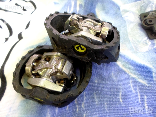 Shimano SPD /автоматични педали с парчета/, снимка 5 - Части за велосипеди - 55089656