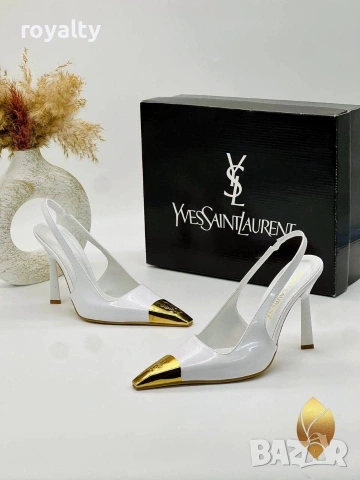 Yves Saint Laurent Нови Дамски Сандали на Ток Различни Цветове , снимка 8 - Сандали - 55093941
