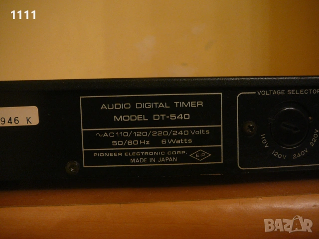 PIONEER  DT-540, снимка 7 - Ресийвъри, усилватели, смесителни пултове - 55206590