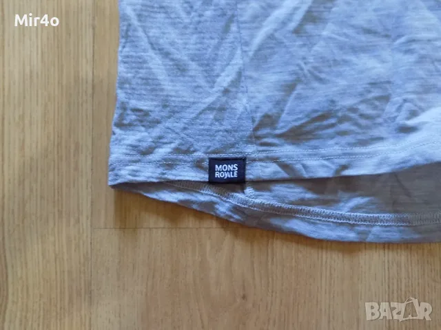 тениска mons royale merino wool блуза горнище потник туризъм мъжка оригинал S, снимка 5 - Спортни дрехи, екипи - 46368630