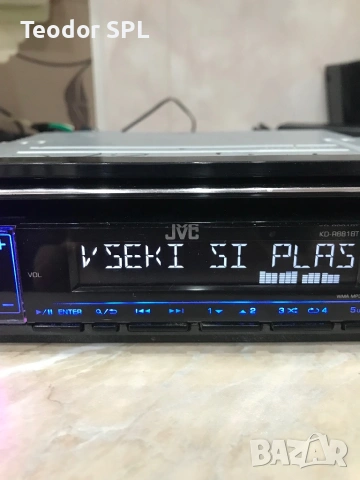 Авто радио сд Jvc Bluetooth , снимка 3 - Аксесоари и консумативи - 54684976