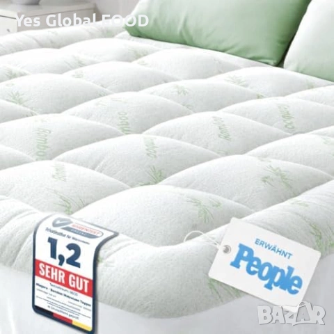 Bamboo топ матрак 90x200 см охлаждащ и дишащ