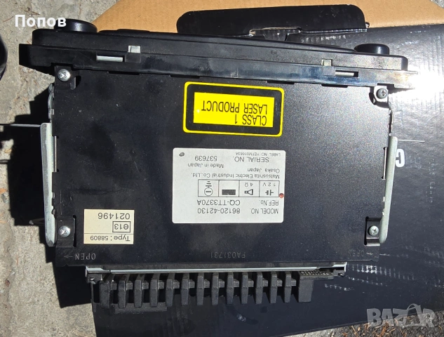 TOYOTA RAV4 II Радио CD player , снимка 2 - Части - 54408732