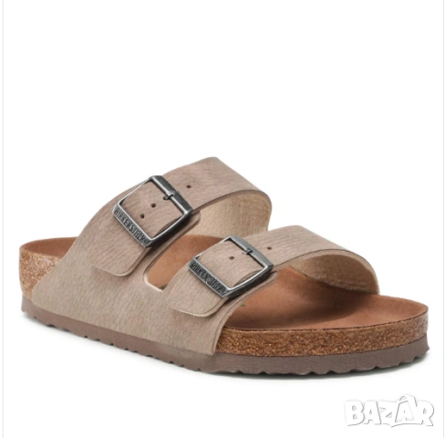 Birkenstock Чехли Arizona Bs 1023036 веган  номер 45 , снимка 2 - Мъжки чехли - 54704243