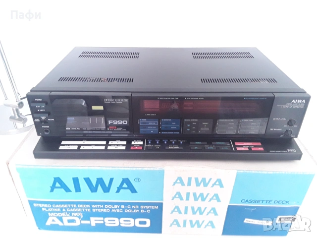 Aiwa ad f 990 black Edition , снимка 3 - Декове - 54316299