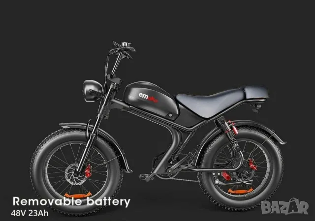 Електрически велосипед/колело EMOKO C93 PRO 1000W 23AH, снимка 2 - Велосипеди - 55661052