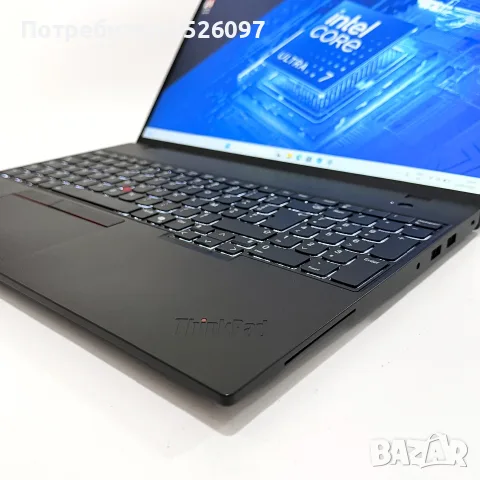Lenovo ThinkPad L16/WUXGA 16”/Ultra 7 155U/16GB DDR5/512GB NVMe, снимка 5 - Лаптопи за работа - 55672047