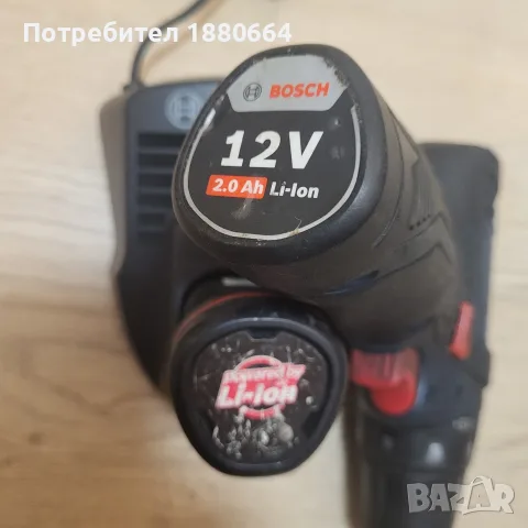 Винтоверт BOSCH 12V (10.8) Li ion, снимка 3 - Винтоверти - 55660068
