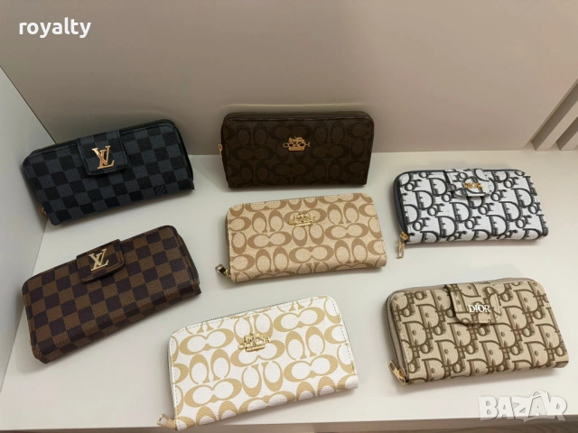Маркови Нови Дамски Портмонета Louis Vuitton Coach Dior 