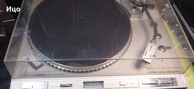 Nordmende RP 1400 directdrive turntable,грамофон., снимка 6 - Грамофони - 54457643