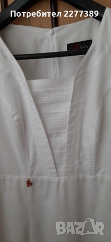 Бяла бутикова рокля, снимка 5 - Рокли - 53979775