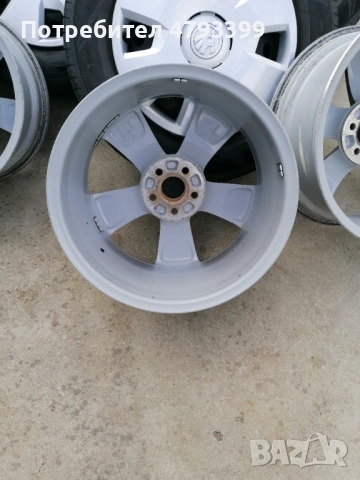 Джанти 5х100х17  оригинални за Skoda. , снимка 10 - Гуми и джанти - 54170637