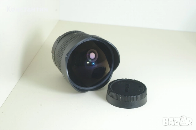  Продава: SAMYANG FISH-EYE CS 8mm 1:3.5 NIKON, снимка 3 - Обективи и филтри - 54388889