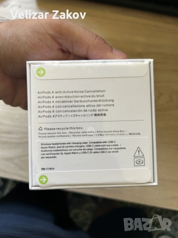 AirPods4 (ANC) ActiveNoiseCancelation, снимка 3 - Bluetooth слушалки - 55248791