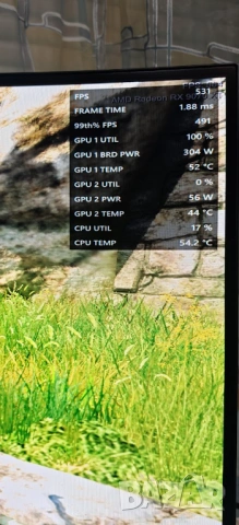 Продавам НОВО Супер Гейм PC Ryzen 7 9800X3D/64Gb/2Tb SSD/RX 9070XT 16Gb/WIFI & BT/Гаранция, снимка 14 - Геймърски - 54442501