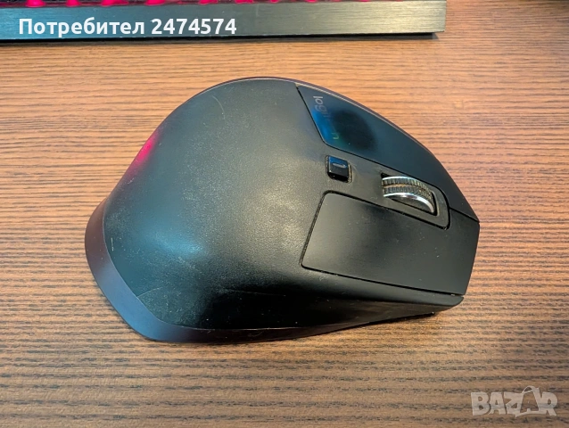 Професионална мишка LOGITECH MX MASTER в много добро състояние, снимка 9 - Клавиатури и мишки - 54392712