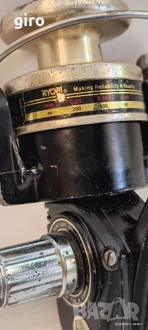 Метална японска макара Robi (Ryobi) GX-20N (Made in Japan) – ТОП състояние, снимка 5 - Колекции - 54754534