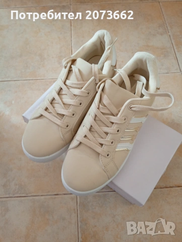 Дамски кецове 38 номер черни и бежово , снимка 10 - Маратонки - 54193216