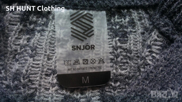 SNJOR Jostedal Wool Seater 50% Wool размер M пуловер 50% Вълна - 2698, снимка 14 - Пуловери - 54859743