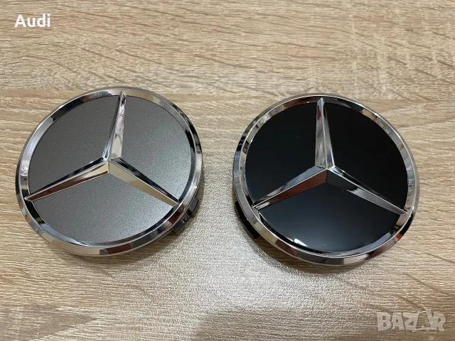 Капачки за джанти Mercedes 75mm Капачки за джанти Мерцедес 75мм, снимка 6 - Аксесоари и консумативи - 55647452