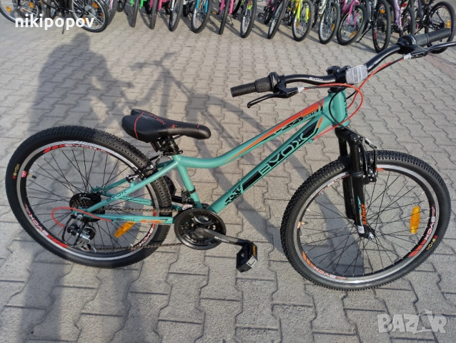 X Велосипед 24" ZANTE зелен, снимка 3 - Велосипеди - 54398308