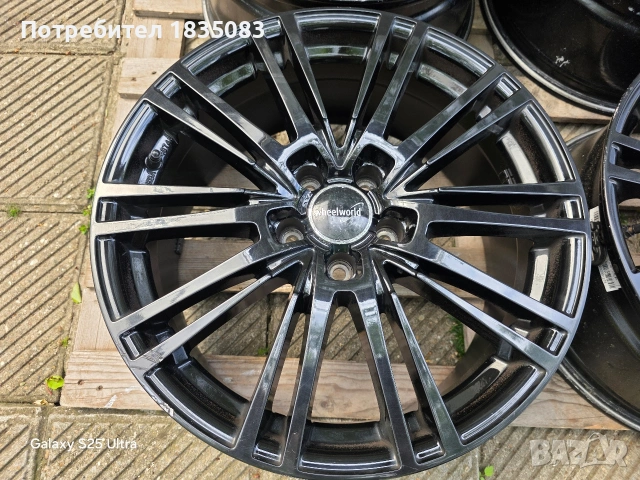 Лети джанти 18ки 5х112 WheelWorld, снимка 5 - Гуми и джанти - 54540265