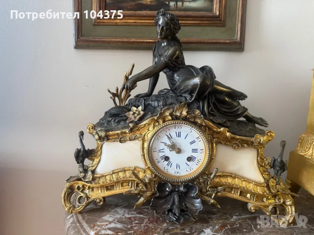 19 век. Бронзов часовник