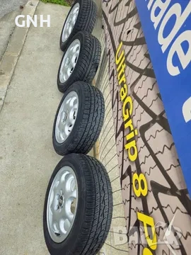 Джанти BBS 15цола 5х100 , 6j , et35 , 185/60/15 Vw Audi Subaru, снимка 6 - Гуми и джанти - 54483881