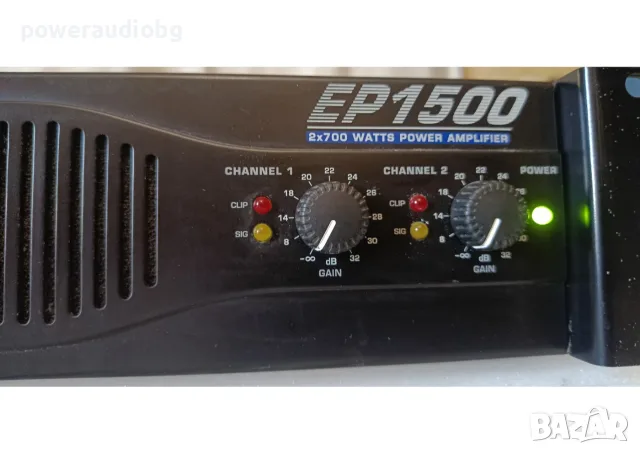 Висококачествен усилвател Behringer Europower EP1500 - 1бр., снимка 4 - Ресийвъри, усилватели, смесителни пултове - 55382348