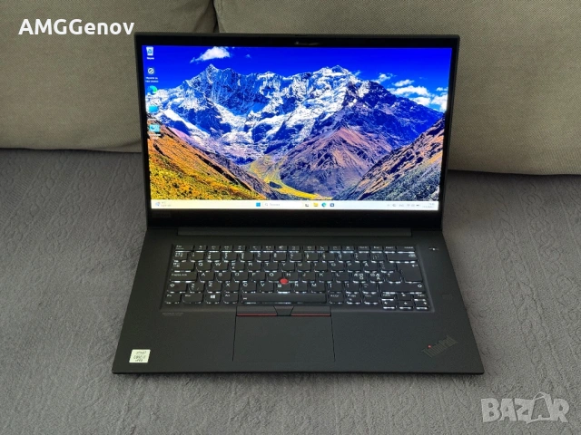 15.6’OLED 4K Touch/i7-10850H/32GB DDR4/Thinkpad X1 Extreme Gen 3/GTX 1650TI Max-Q/512GB SSD, снимка 2 - Лаптопи за работа - 54543170